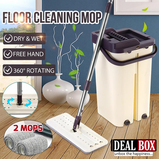 Self Squeezing Mop With Bucket