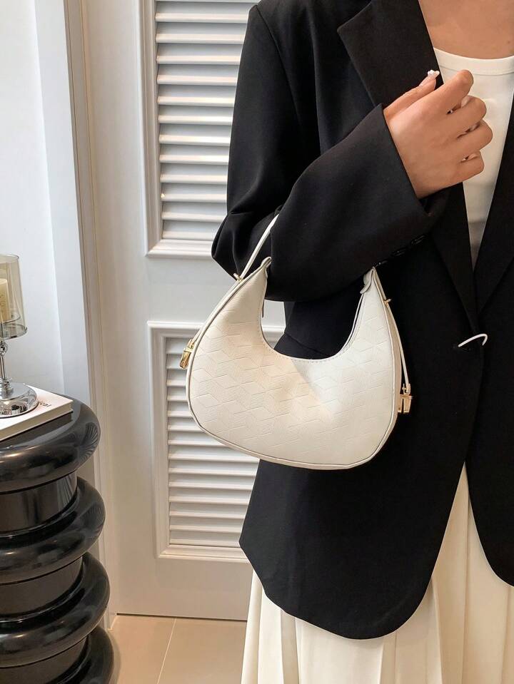 New Arrival Fashion Geometric Pattern Shoulder Handbag