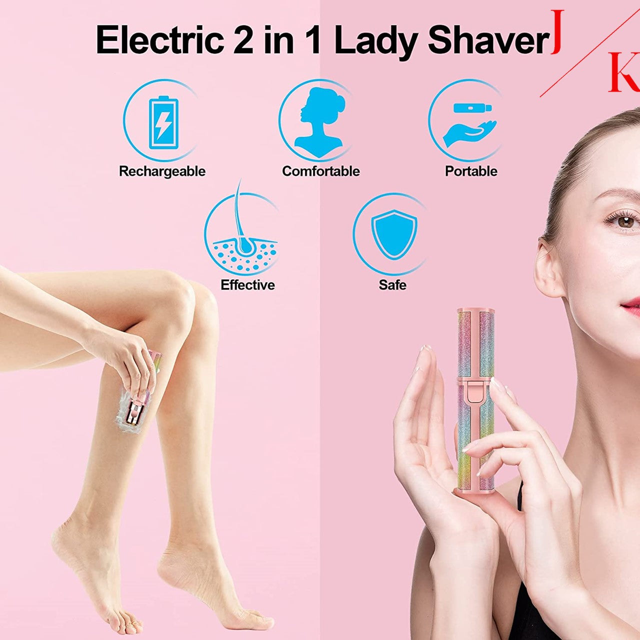 Rechargeable Flawless Hair Trimmer