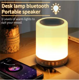 Portable Touch Lamp & Wireless Speaker