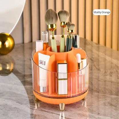 360° Rotating Water & Dust Proof Makeup Organizer